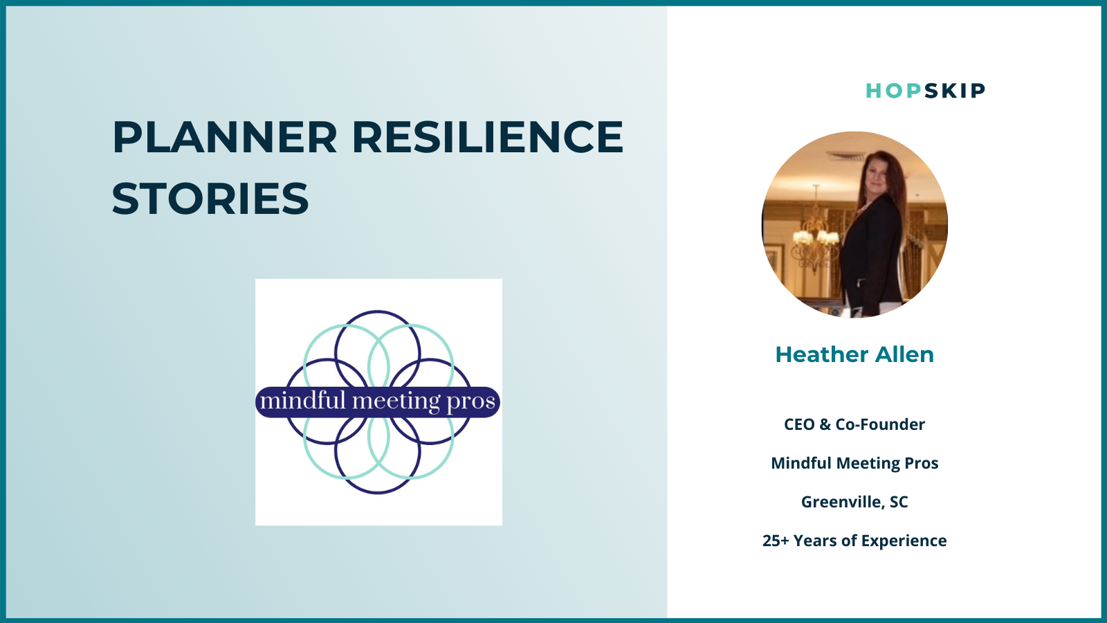 Heather Allen, CMP of Mindful Meeting Pros