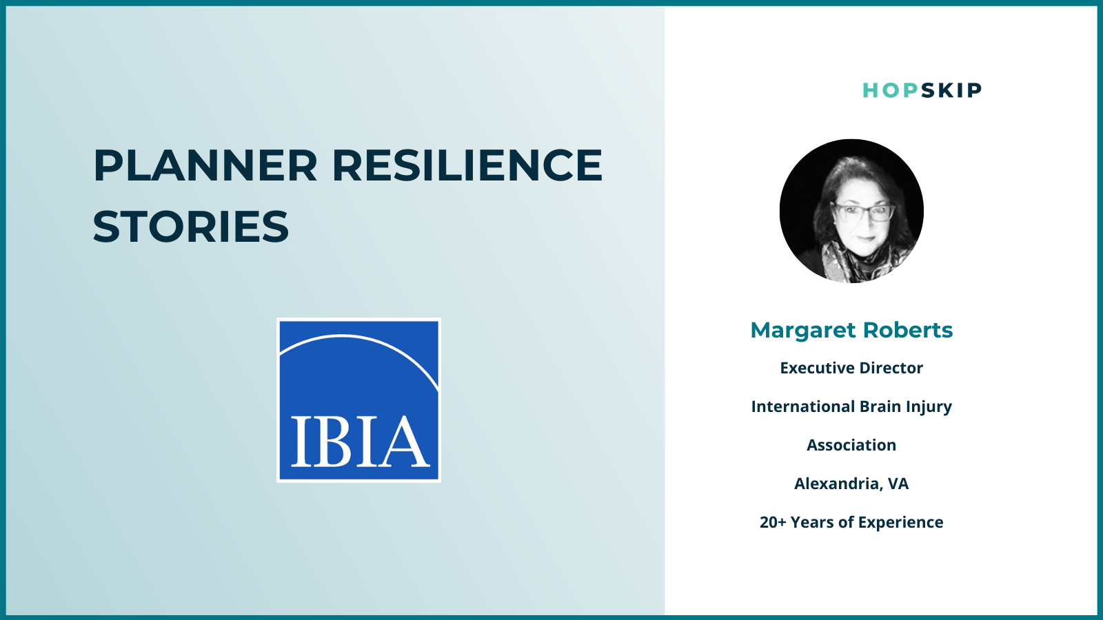 Margaret Roberts from the International Brain Injury Association talks about how she stayed successful during COVID-19
